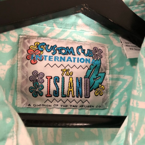 Vintage 80’s Van Heusen Custom Club Aloha Shirt - Picture 2 of 3